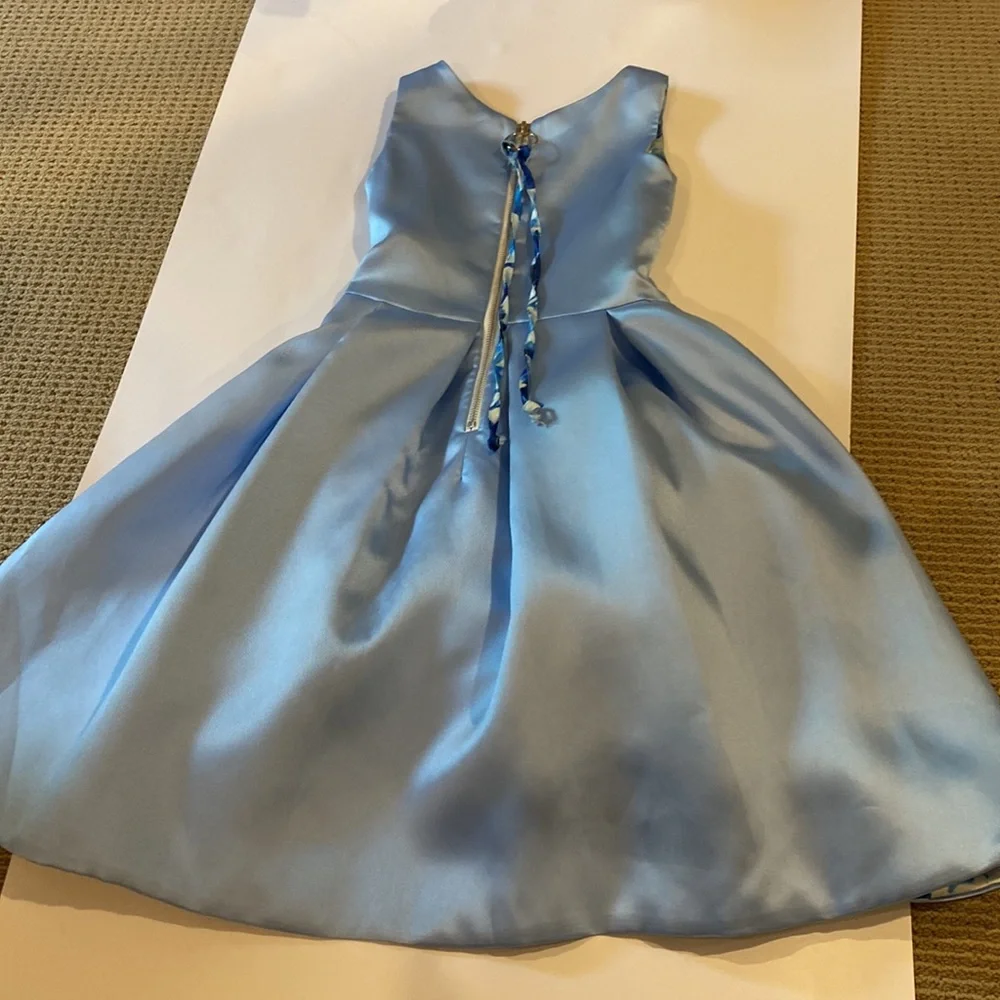 NEIMAN MARCUS ZOE LTD KIDS DRESS WITH ASYMMETRICAL HEM JUST REMARKABLE F…